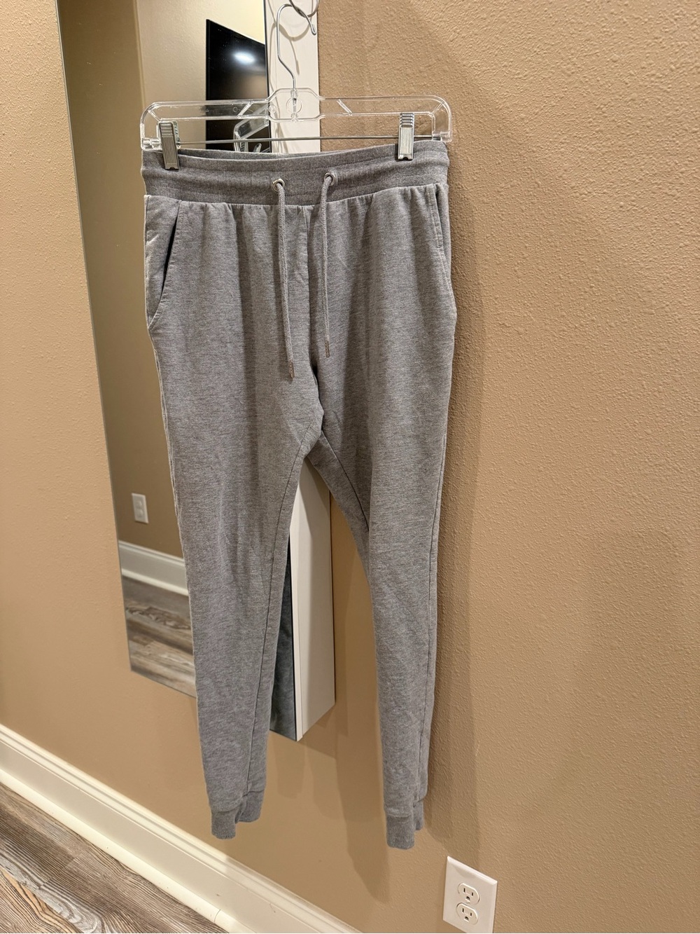 ASOS Men's Light Gray Drawstring Joggers